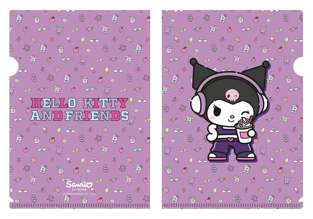 PRE ORDINE - Sanrio Clearfile Kuromi POP 02