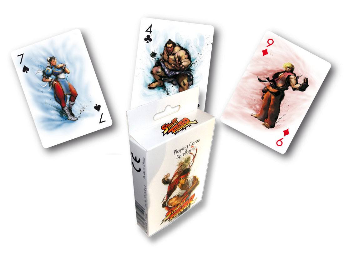PRE ORDINE - Street Fighter Playing Cards Characters