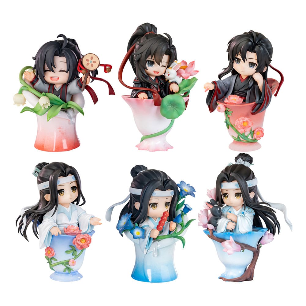 PRE ORDINE - HeGrandmaster of Demonic Cultivation Ci Yun Hua Yu Collection Mini Figures 13 cm Display (6)