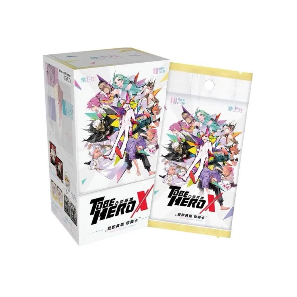 PRE ORDINE - To Be Hero X Trading Card Game  I Am A Hero Series Display *Chinese Version*