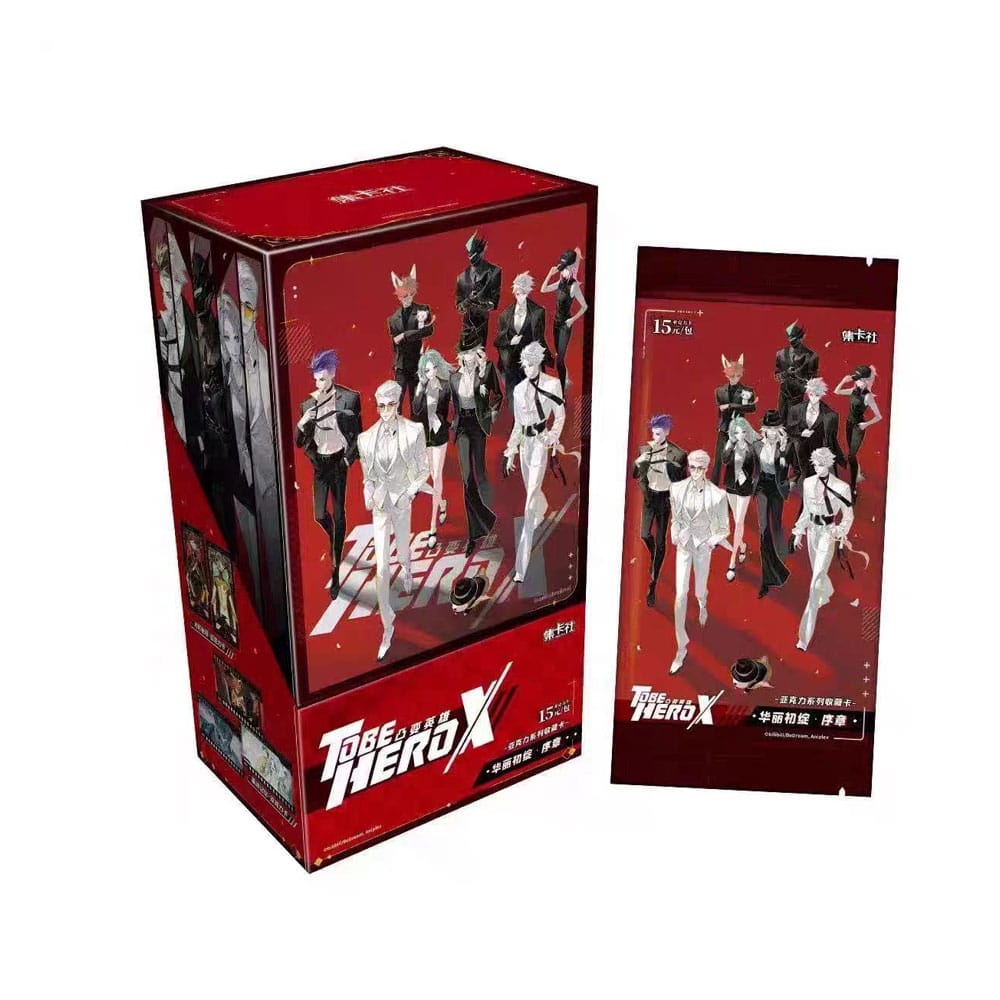 PRE ORDINE - To Be Hero X Trading Card Game Magnificent First Bloom Display *Chinese Version*