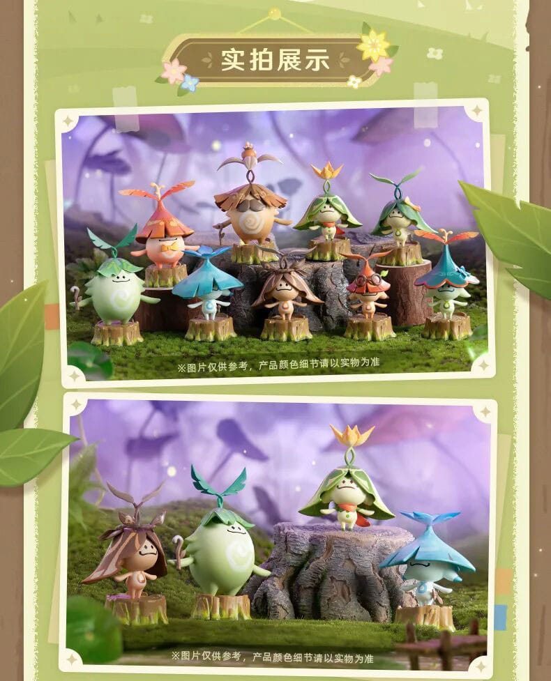 PRE ORDINE - Genshin Impact Blind Box Mini Figures Aranara Series Display (9)