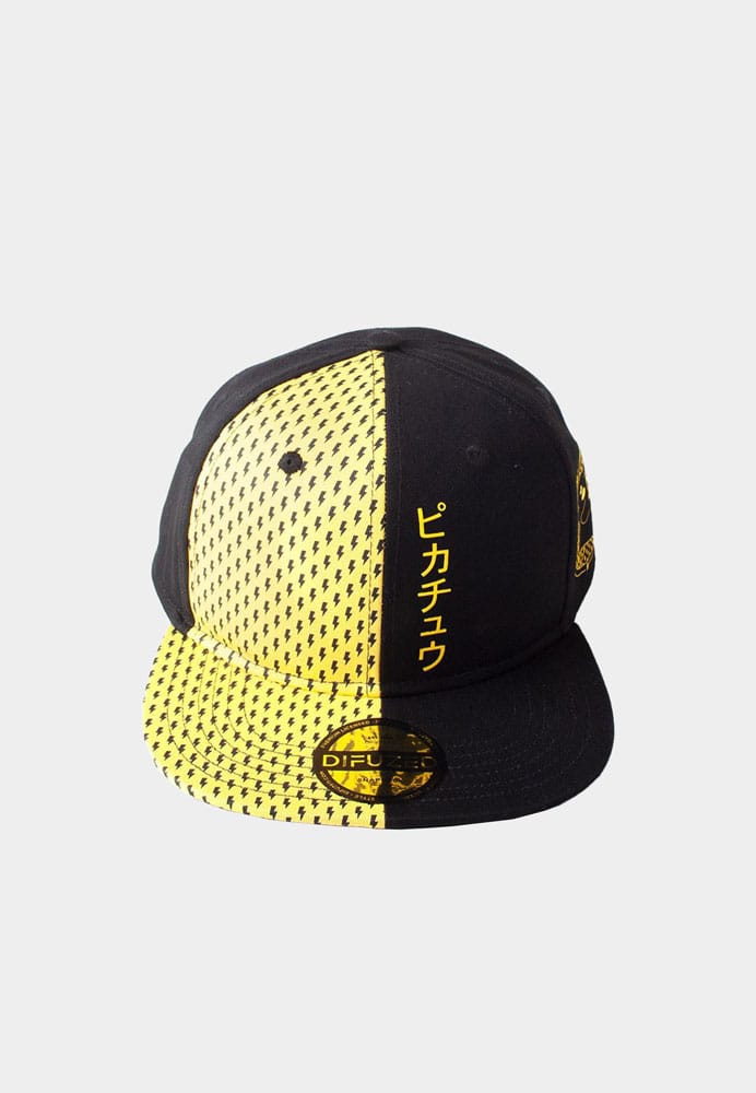 Pokémon Snapback Cap Block Pikachu