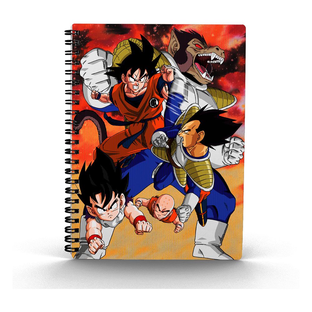 PRE ORDINE - Dragon Ball Z Notebook with 3D-Effect Goku vs Vegeta