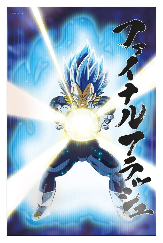 PRE ORDINE - Dragon Ball Super 3D Poster Survival Vegeta 38 x 58 cm