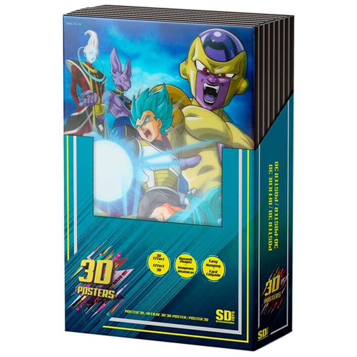PRE ORDINE - Dragon Ball 3D Poster Dragon Ball & Dragon Ball Super 38 x 58 cm Display (14)