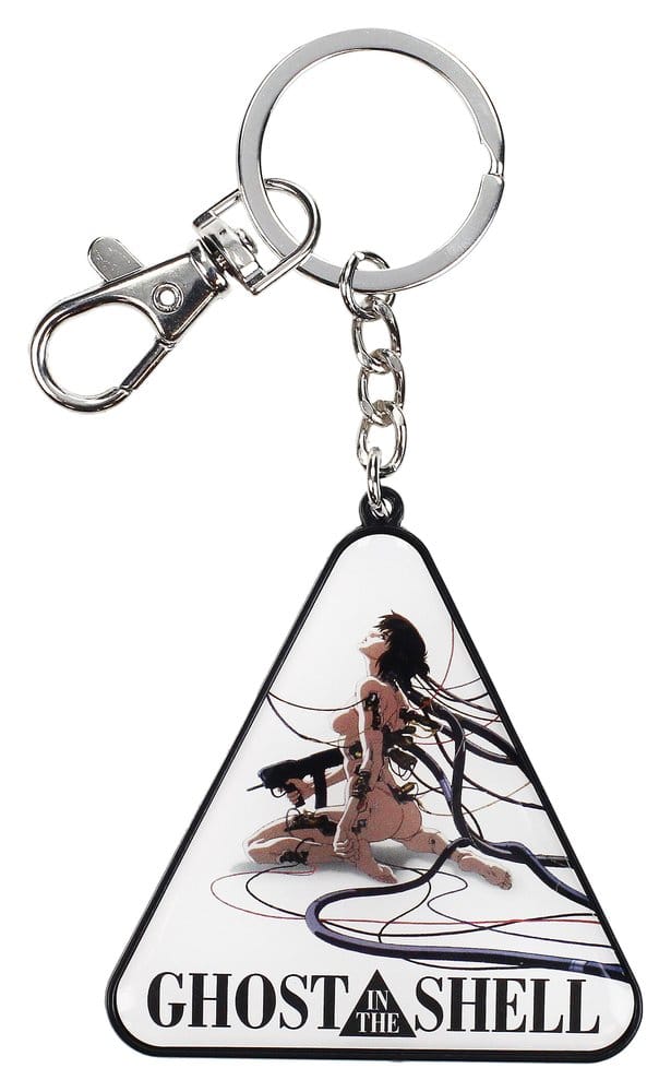 PRE ORDINE - Ghost in the Shell Metal Keychain Resting Motoko 14 cm