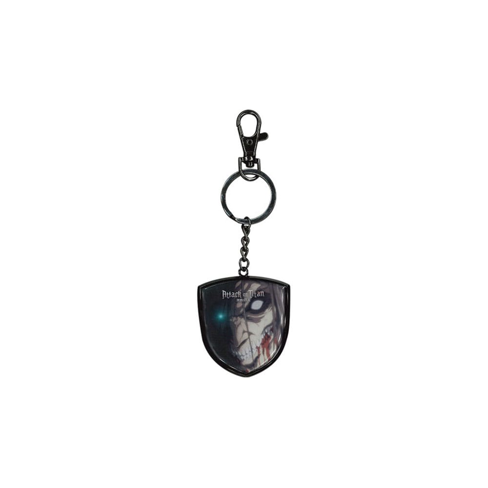 PRE ORDINE - Attack on Titan Metal Keychain Titan 7 cm