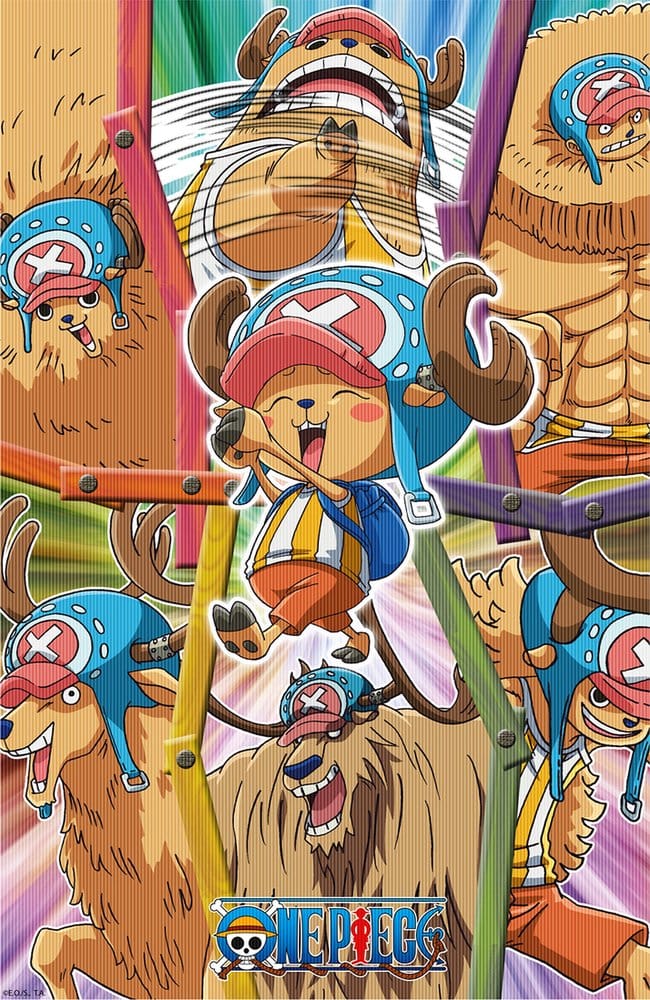 PRE ORDINE - One Piece 3D Poster Chopper 38 x 58 cm