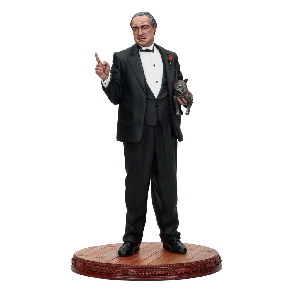 PRE ORDINE - The Godfather Movie Icons PVC Statue Don Vito Corleone The Offer 20 cm