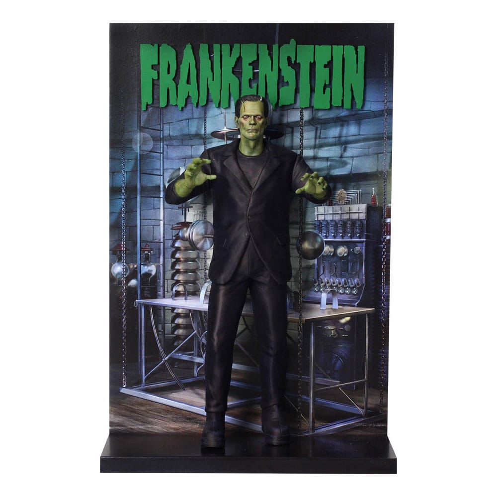 PRE ORDINE - Universal Monsters Poster PVC Figure Frankenstein 28 cm
