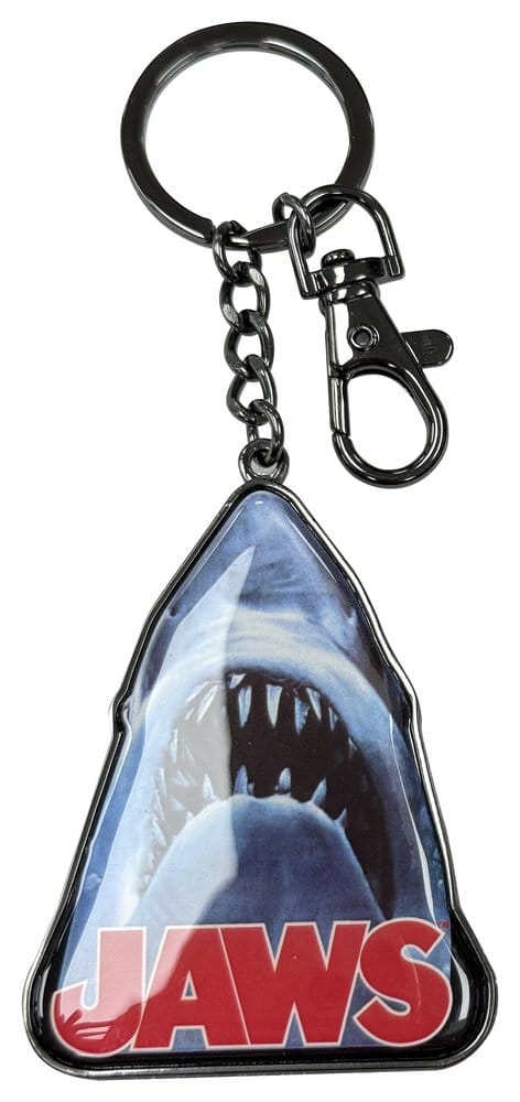 PRE ORDINE - Jaws Metal Keychain Shark Logo 15 cm