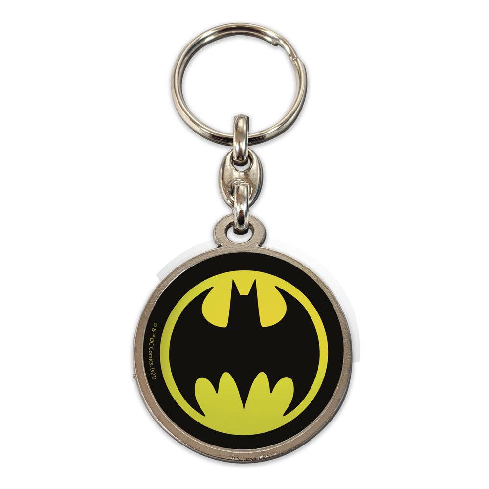 PRE ORDINE - DC Comics Metal Keychain Batman Logo 7 cm