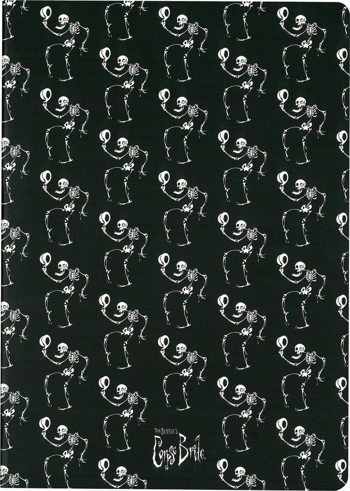 PRE ORDINE - Corpse Bride Softcover Notebook Skeleton ver. A 21 cm