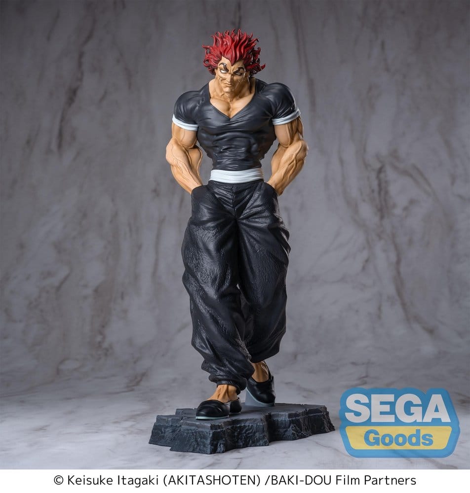 PRE ORDINE - Baki-Dou Luminasta PVC Figure Yujiro Hanma 25 cm