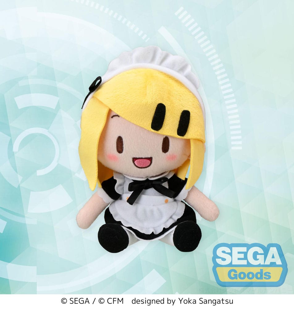 Hatsune Miku: Project DIVA Arcade Future Tone Fuwa Petit Plush Figure Kagamine Rin Maid Ver. (EX) 16 cm