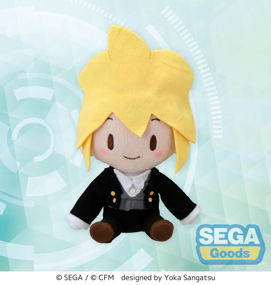 PRE ORDINE - Hatsune Miku: Project DIVA Arcade Future Tone Fuwa Petit Plush Figure Kagamine Len Butler Ver. (EX) 16 cm