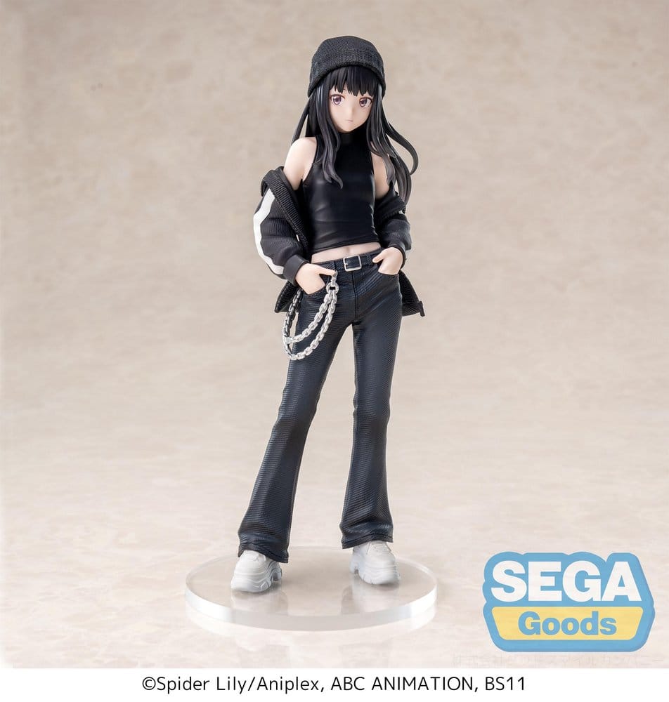 PRE ORDINE - Lycoris Recoil High Premium Figure PVC Figure Takina Inoue Street Snap 20 cm