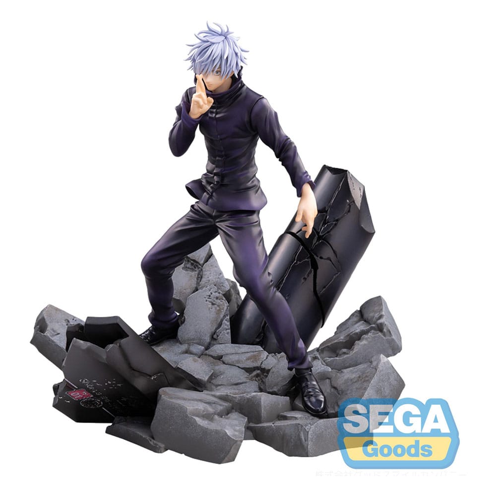 PRE ORDINE - Jujutsu Kaisen Figurizm Luminasta PVC Statue Shibuya Incident Satoru Gojo Unlimited Void 21 cm
