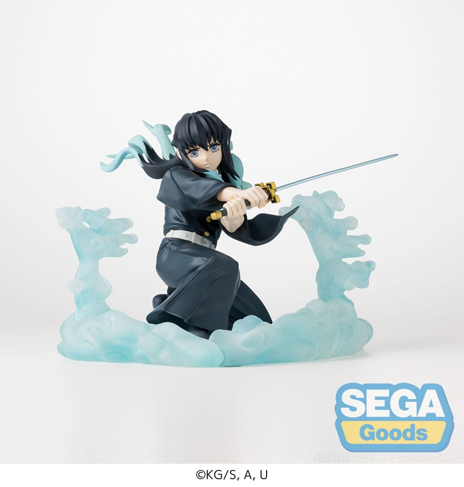 PRE ORDINE - Demon Slayer: Kimetsu no Yaiba Xross Link Anime PVC Statue Muichiro Tokito Hashira Training Arc 11 cm