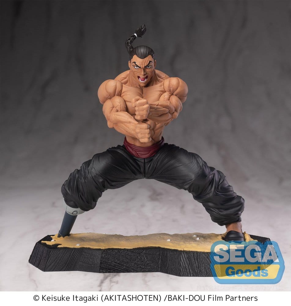 PRE ORDINE - Baki-Dou Luminasta PVC Figure Kaioh Retsu 15 cm