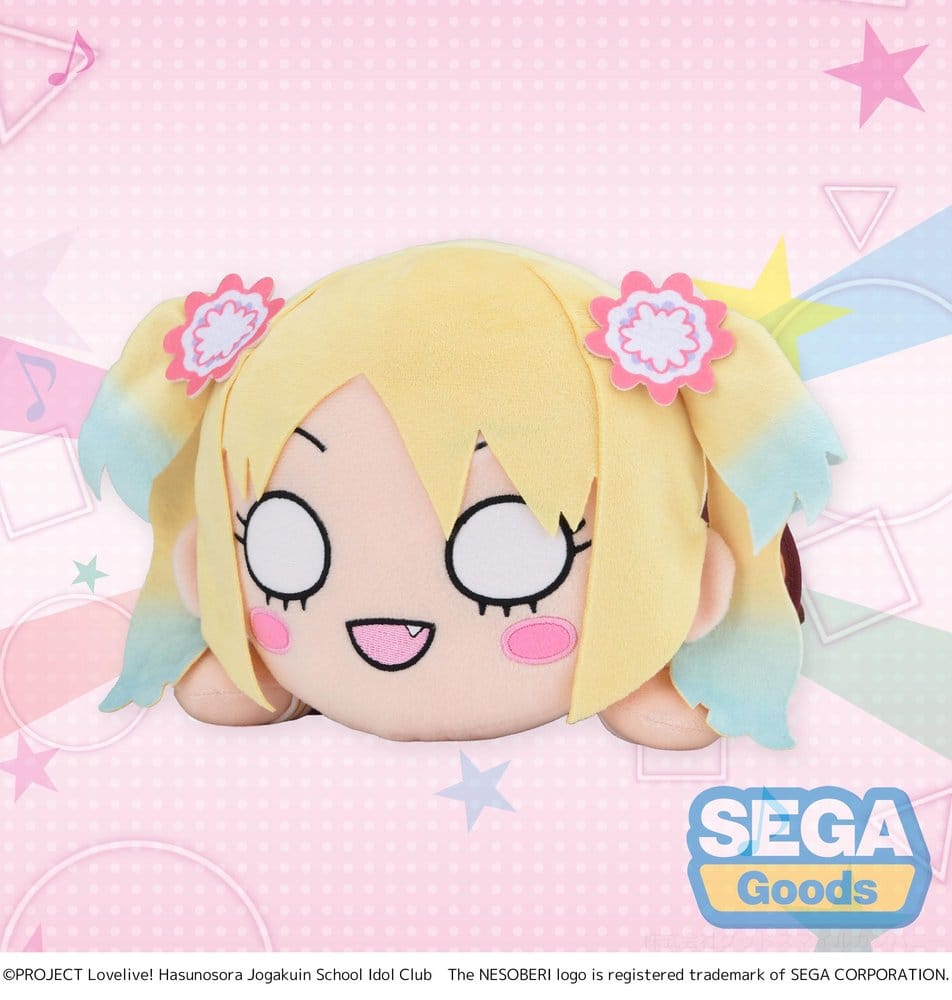 PRE ORDINE - Love Live! Nesoberi (Lay-Down) Plush Figure Osawa Rurino - Winter Uniform (M) 16 cm