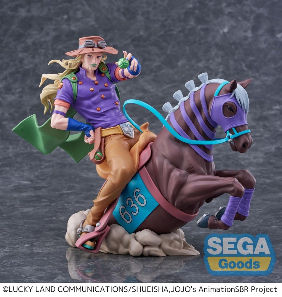 PRE ORDINE - JoJo's Bizarre Adventure: Steel Ball Run XrossLinkMAX PVC Figure Gyro Zeppeli 18 cm