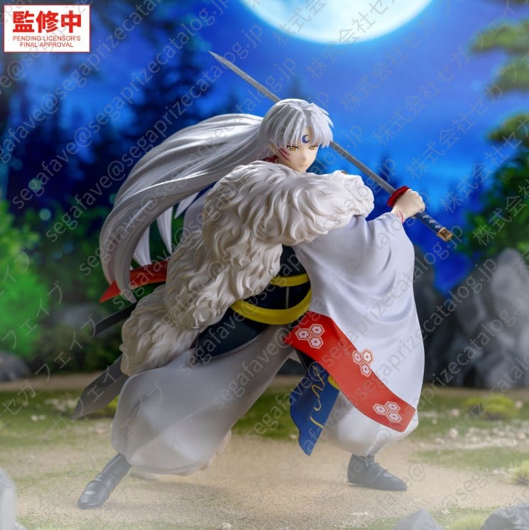 PRE ORDINE - Inuyasha Luminasta PVC Figure Sesshomaru 17 cm