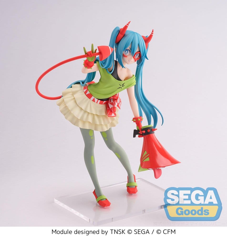 PRE ORDINE - Hatsune Miku Project DIVA X FIGURIZMa PVC Figure Hatsune Miku DE:MONSTAR T.R. 22 cm