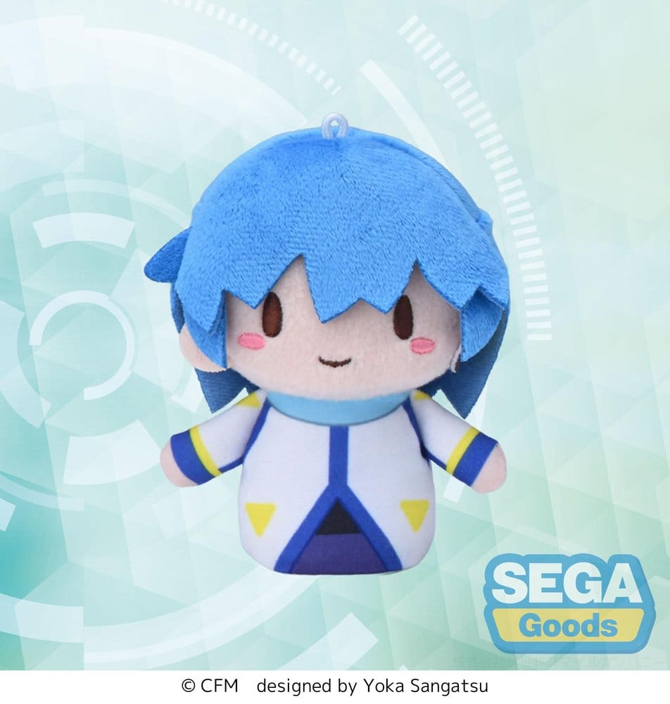 PRE ORDINE - Vocaloid Fuwa Petit Plush Kaito Finger Mascot 10 cm