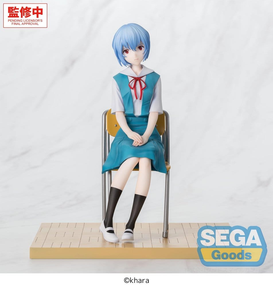 PRE ORDINE - Evangelion: New Theatrical Edition XStellar PVC Figure Rei Ayanami Uniform Ver. 16 cm