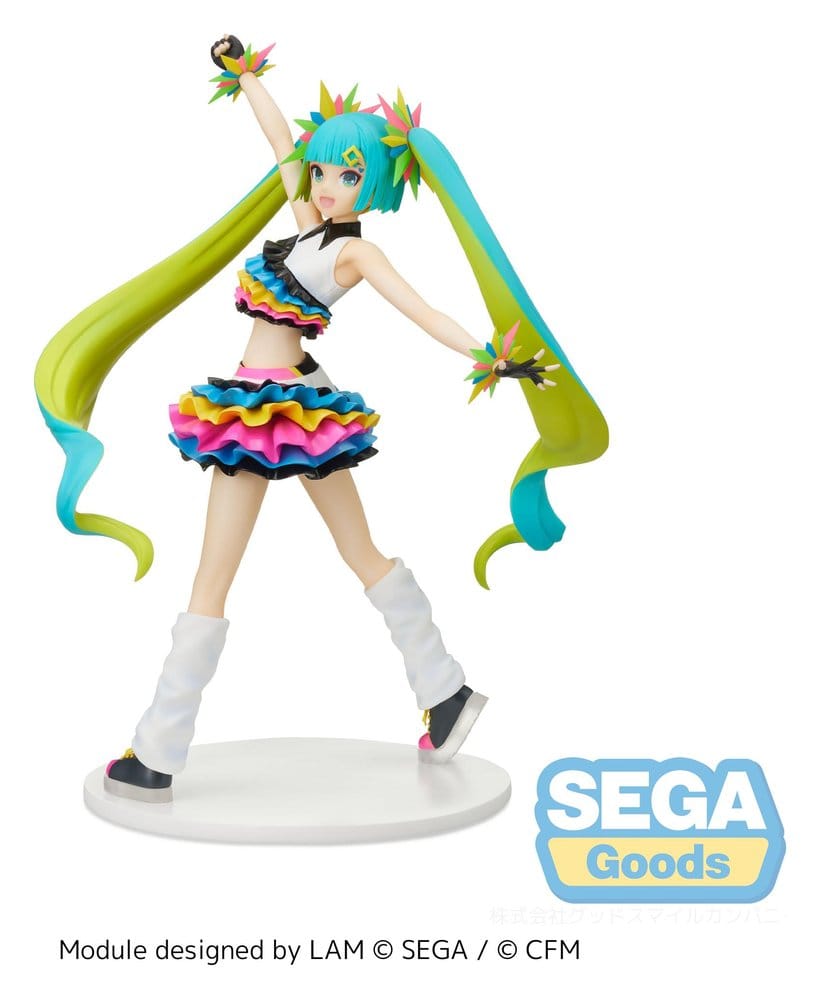 PRE ORDINE - Hatsune Miku Project DIVA MEGA39's FIGURIZM PVC Figure Hatsune Miku - Catch the Wave 25 cm