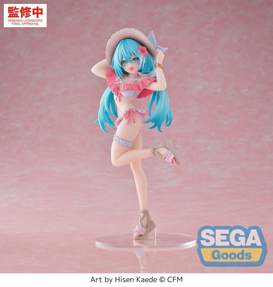 PRE ORDINE - Character Vocal Series 01: Hatsune Miku Luminasta PVC Figure Conceptual Series Vol.1 Tropical Ver. 21 cm