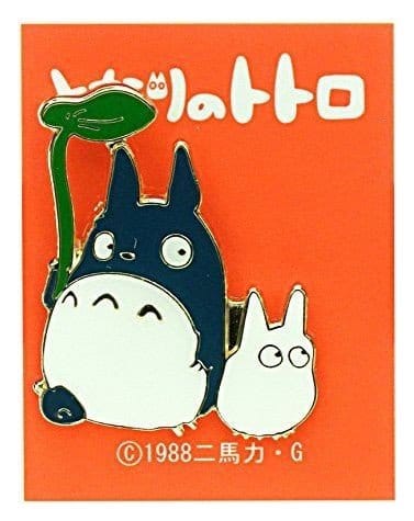PRE ORDINE - My Neighbor Totoro Pin Small and Middle Totoro with leaf
