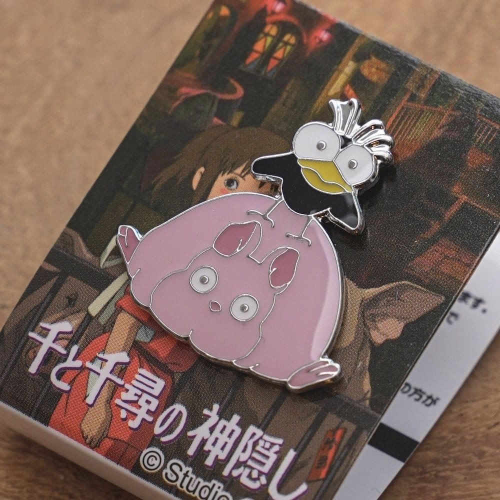 PRE ORDINE - Spirited Away Pin Fly Bird and Boh Mouse