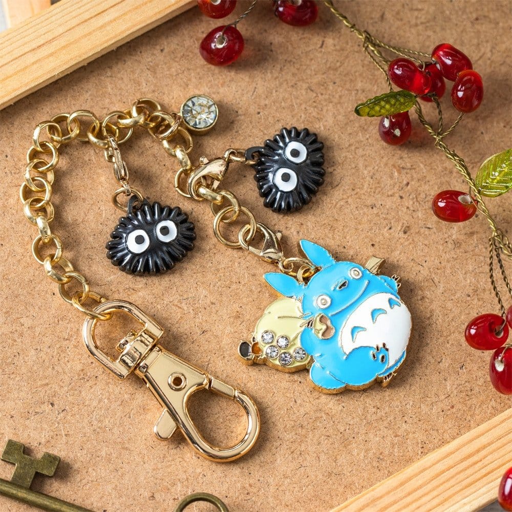PRE ORDINE - My Neighbor Totoro Charm Chain Keychain Middle Totoro
