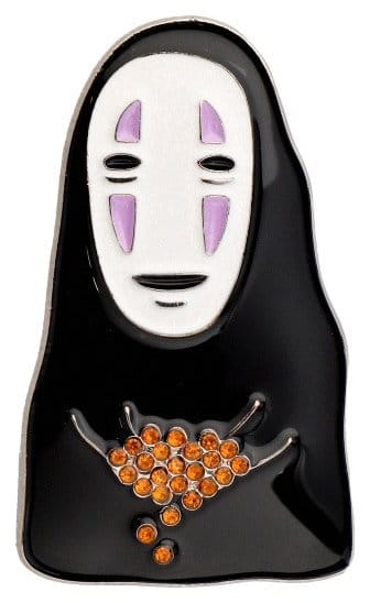 PRE ORDINE - Spirited Away Metal Brooch No-Face