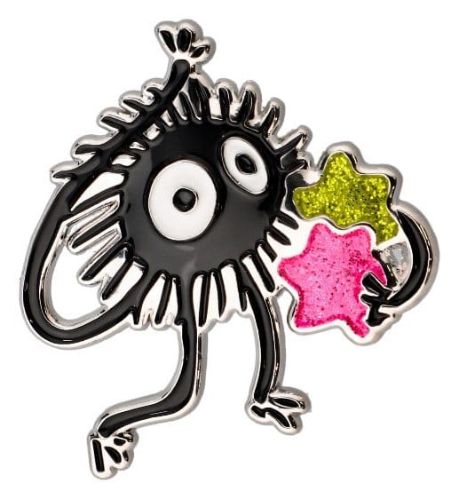 PRE ORDINE - Spirited Away Metal Brooch Susuwatari