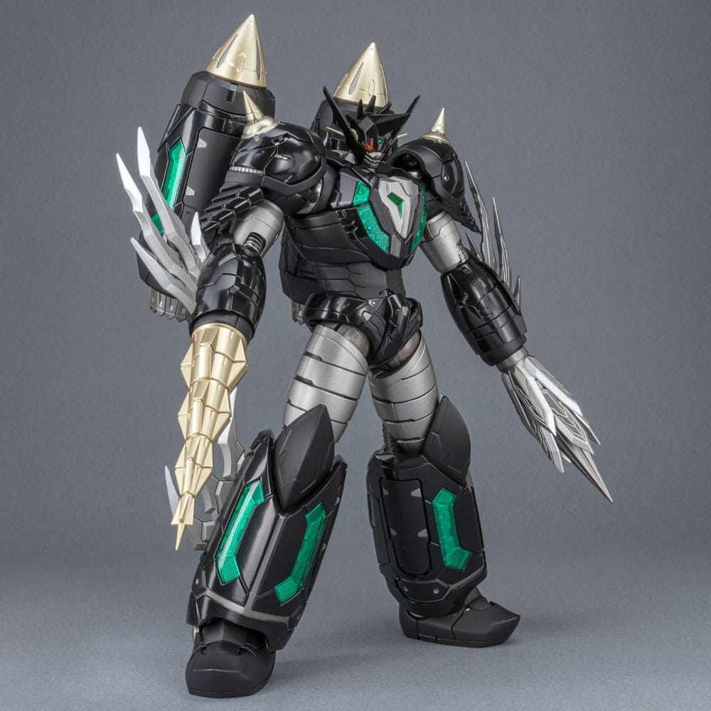 PRE ORDINE - Getter Robo Armageddon Diecast Action Figure Riobot Shin Getter Dragon Black Ver. 21 cm