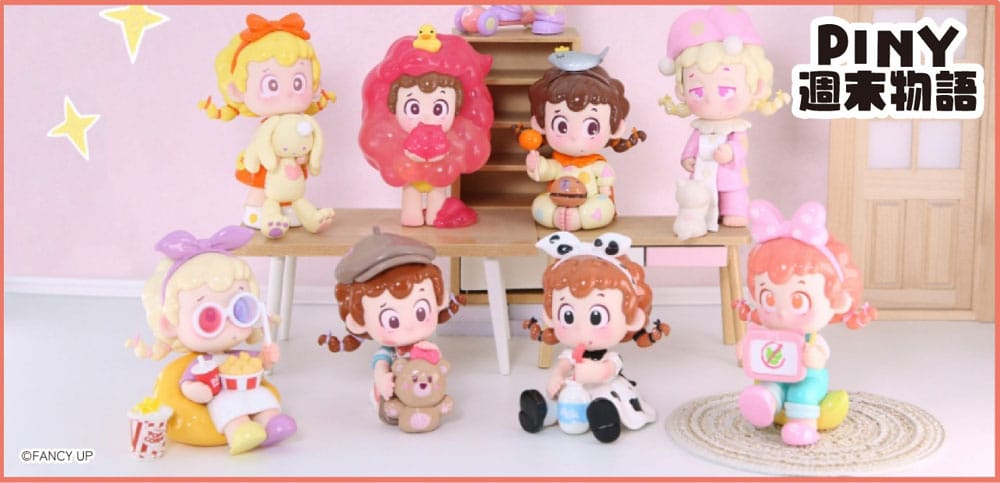 PRE ORDINE - Original Character Trading Figures Piny Weekend Mini-Theater 11 cm Assortment (8)