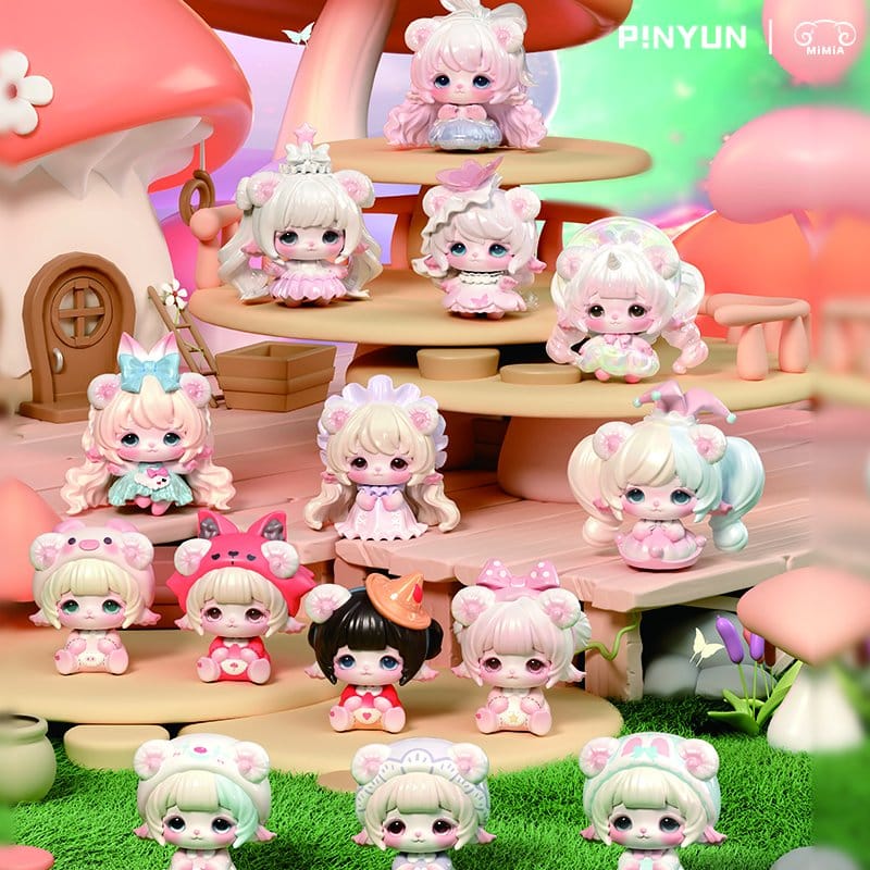 PRE ORDINE - MiMiA Dream House Series Mini Figures Blind Box Assortment (10)