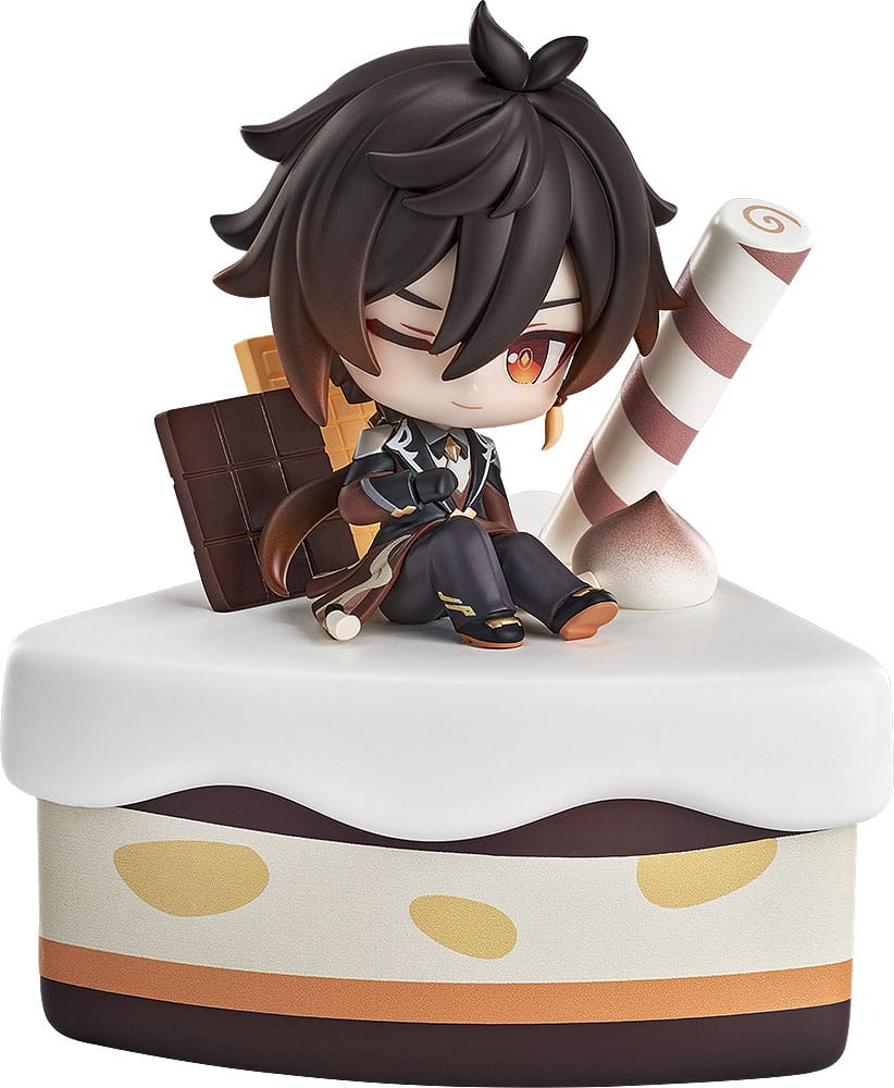 PRE ORDINE - Genshin Impact Wondrous Travels Series Figure Zhongli Chibi 12 cm