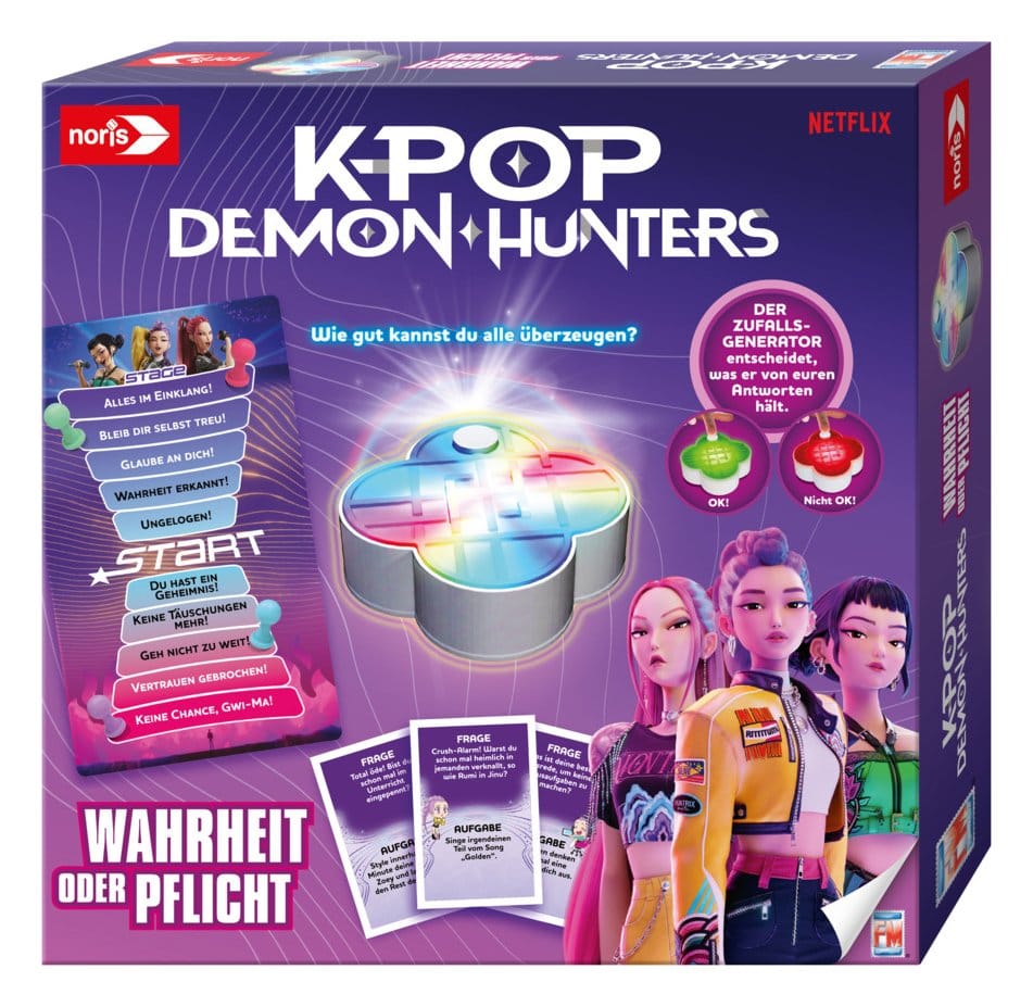 PRE ORDINE - K-POP Demon Hunters Board Game *German Version*