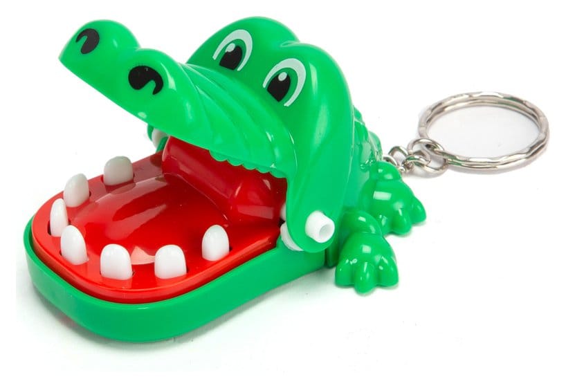 PRE ORDINE - Keychain Mini Biting Crocodile