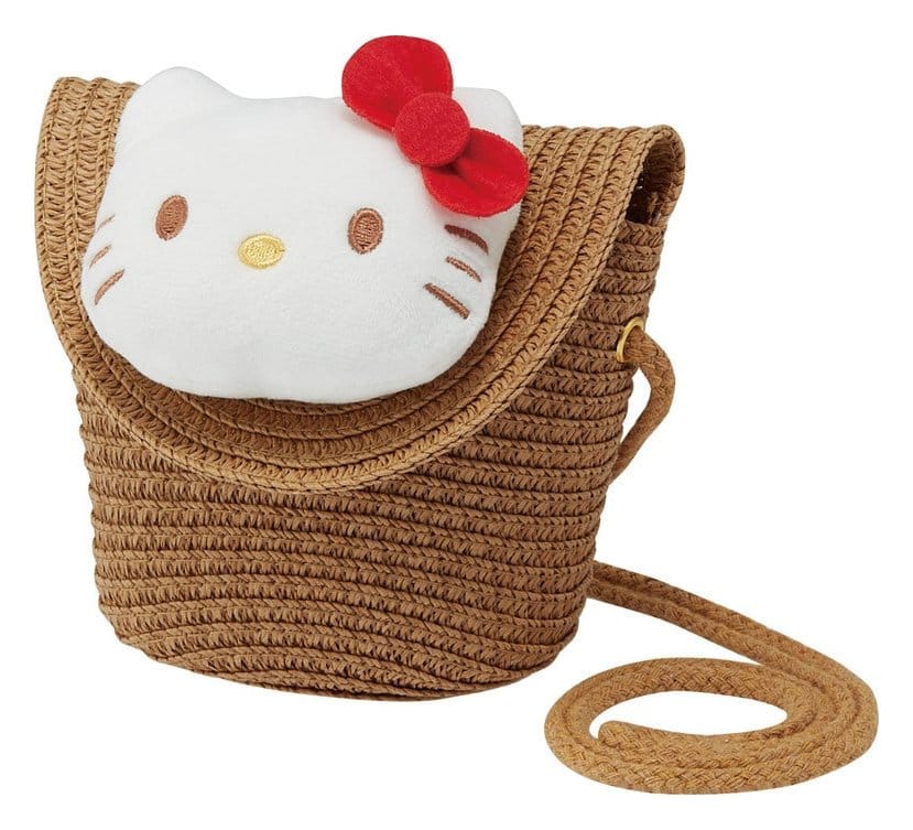 PRE ORDINE - Sanrio Shoulder Bag Hello Kitty Straw