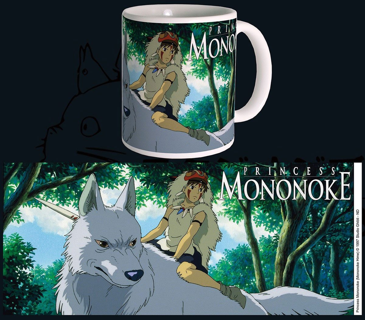 PRE ORDINE - Studio Ghibli Mug Princess Mononoke