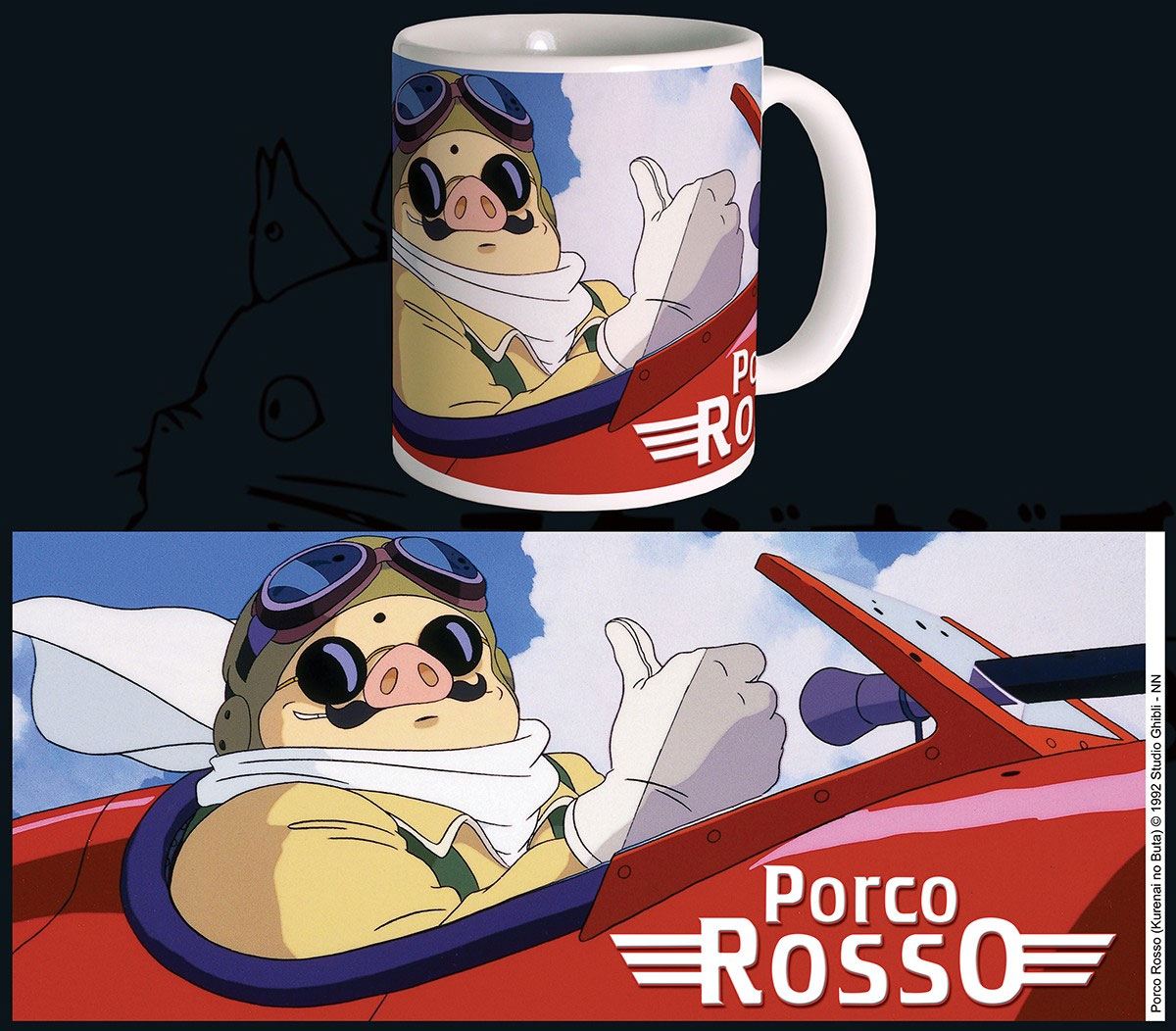 PRE ORDINE - Studio Ghibli Mug Porco Rosso