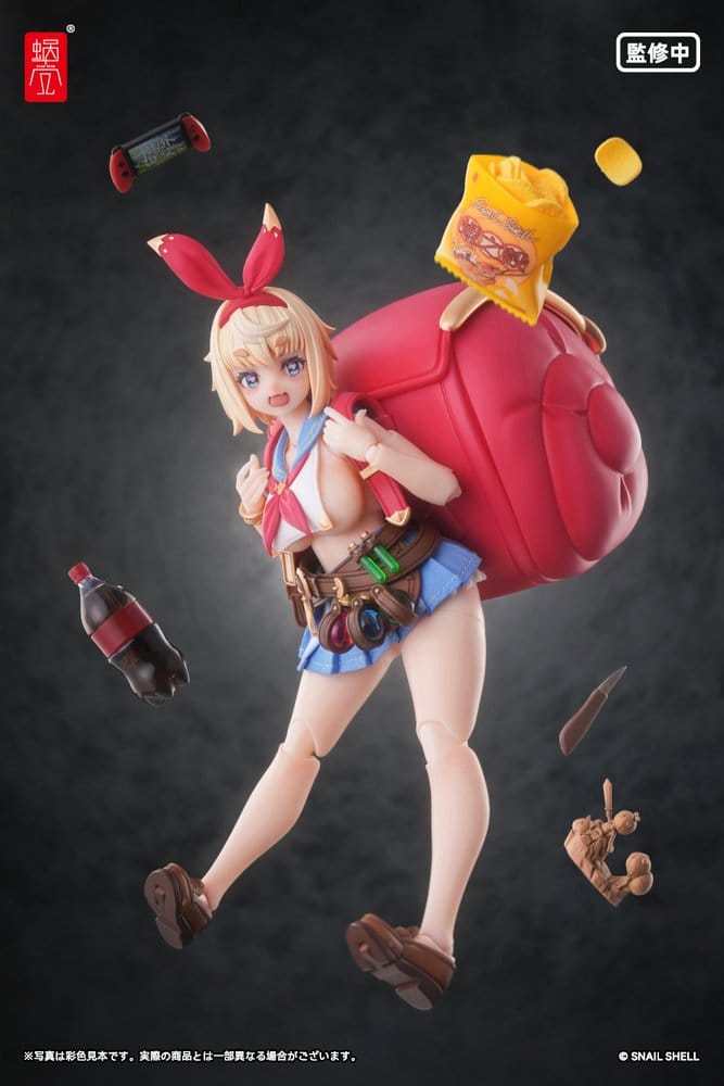 PRE ORDINE - Original Character Action Figure 1/12 RPGEX-06 Adventurer Snail 15 cm