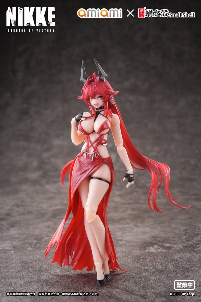 PRE ORDINE - Goddess of Victory: Nikke Action Figure 1/12 Red Hood Nonsense Red 16 cm