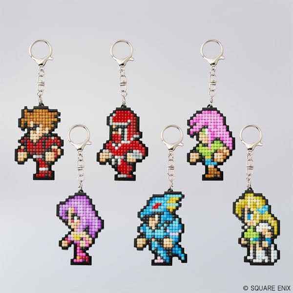 PRE ORDINE - Final Fantasy Pixel Remaster DIY Pixel Art Keychain Collection Vol.2 Blind Box Display (6)